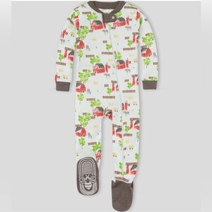 NWT BRAND NEW BURT’S BEES 🐝 BABY 6-9M SUPER SOFT ORGANIC COTTON!
